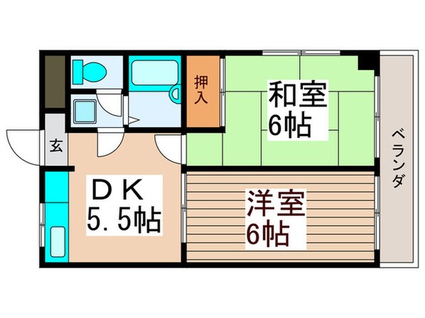 ステイツ青戸の物件間取画像